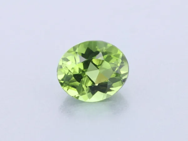 0.33ct Green Tourmaline, Oval cut gemstone