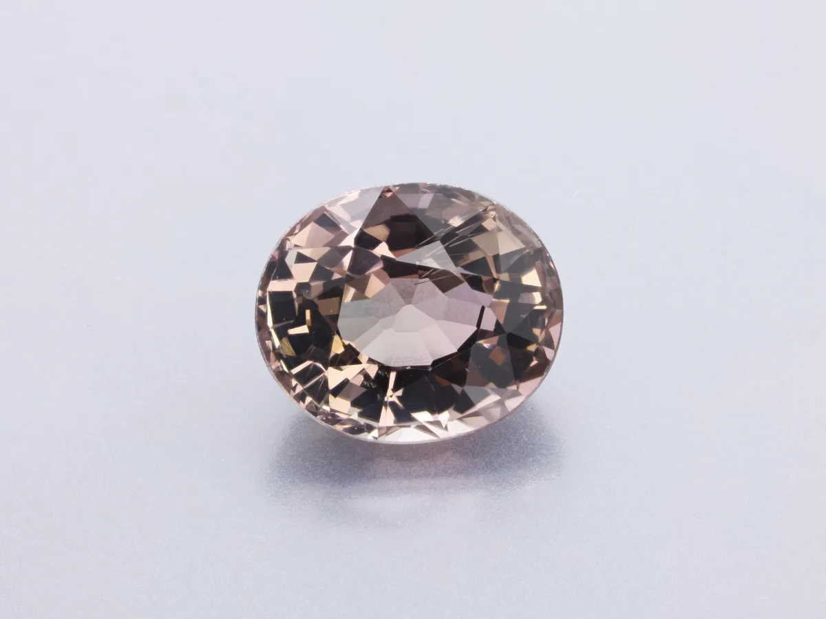 1.5ct Parti Tourmaline, Oval gemstone