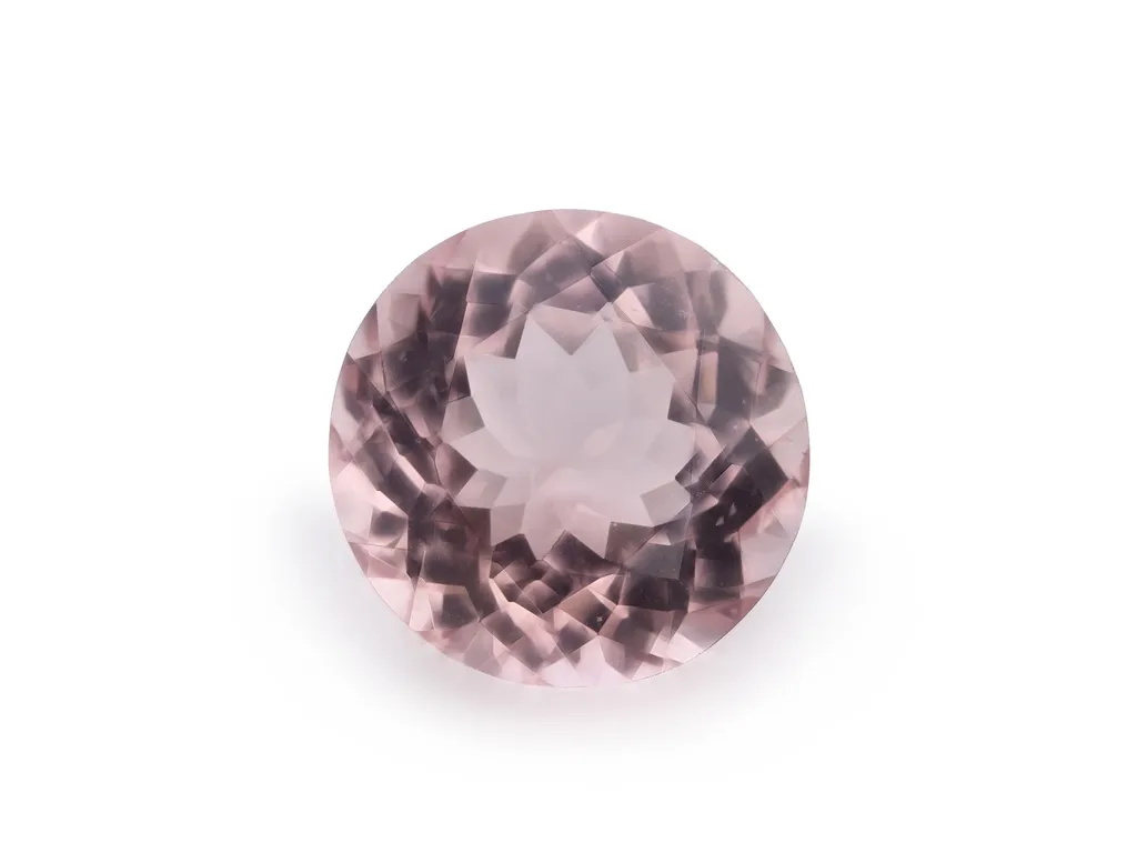 2.97ct Pink Morganite, Round gemstone