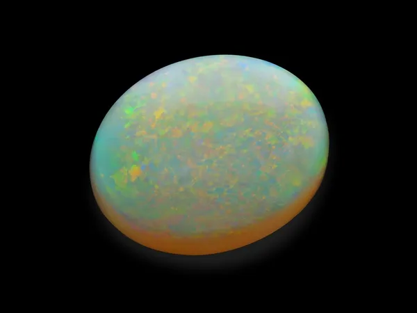 2.86ct Parti Opal, Cabochon cut gemstone