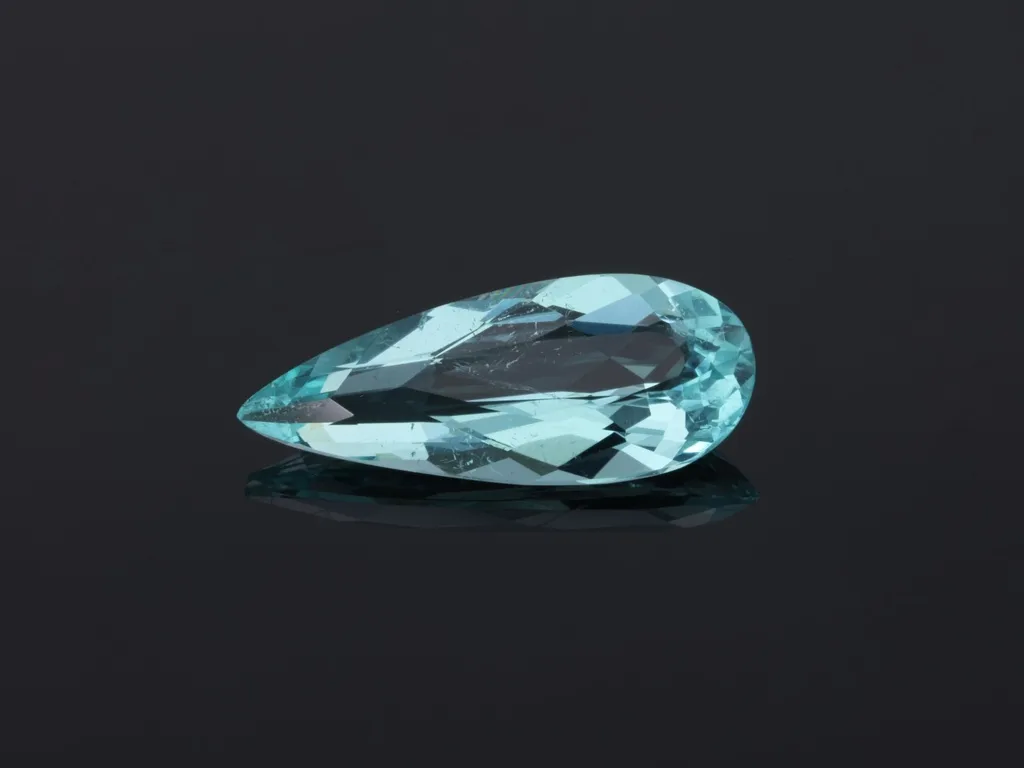 0.49ct Parti Tourmaline, Pear Shape gemstone
