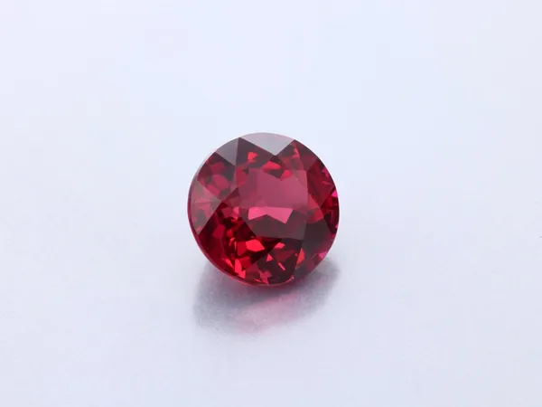 1.01ct Red Ruby, Round cut gemstone