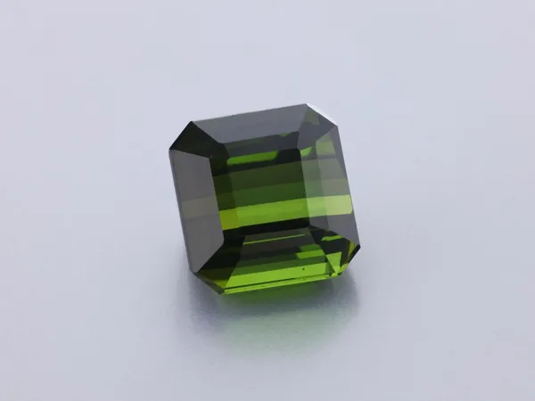2.52ct Green Tourmaline, Emerald Cut gemstone