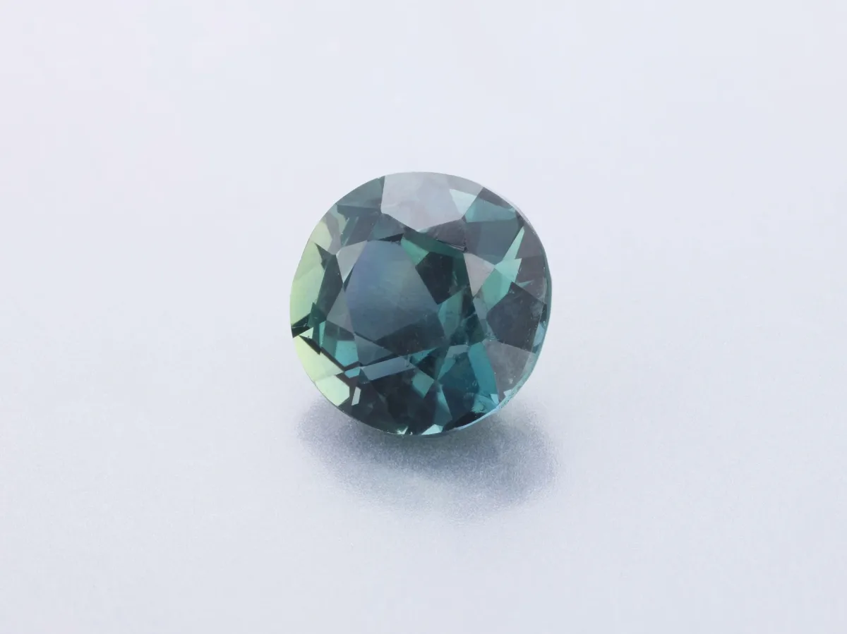 1.19ct Parti Sapphire, Round gemstone