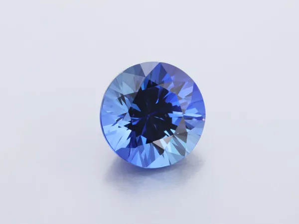 1.59ct Blue Sapphire, Round cut gemstone