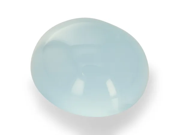 31.9ct Blue Aquamarine, Cabochon cut gemstone