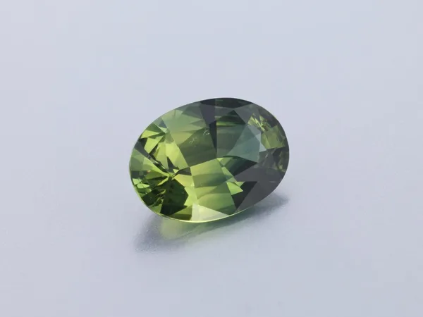 0.8ct Parti Sapphire, Oval cut gemstone