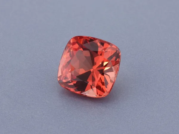 1.09ct Orange Spinel, Cushion cut gemstone