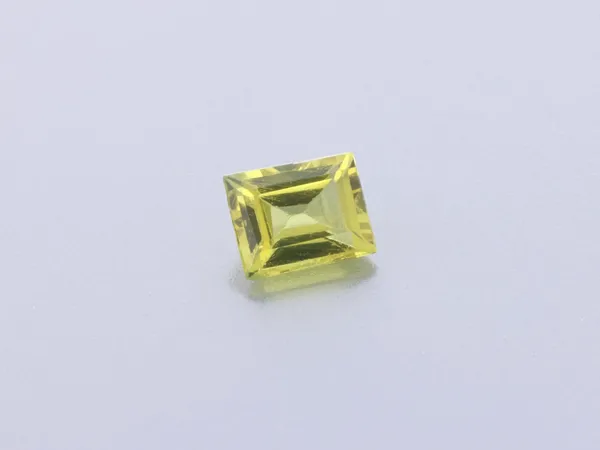 0.14ct Parti Sapphire, Baguette cut gemstone