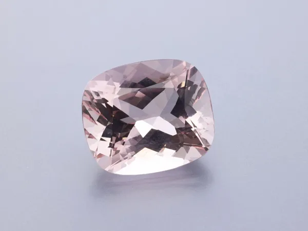 9.18ct Pink Morganite, Cushion cut gemstone