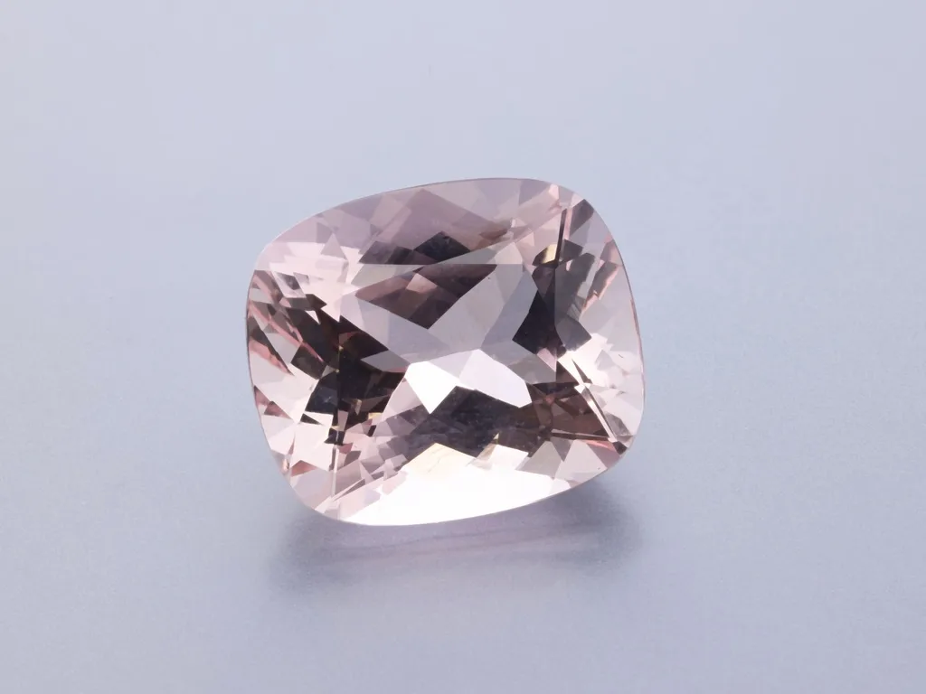 9.18ct Pink Morganite, Cushion gemstone