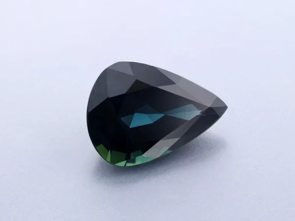 1.7ct Blue Sapphire, Pear Shape cut gemstone