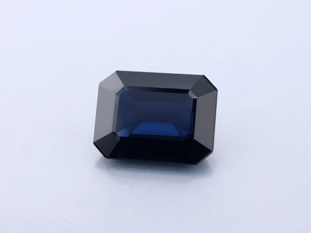 2.44ct Blue Sapphire, Emerald Cut gemstone