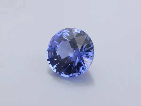 1.25ct Blue Sapphire, Round cut gemstone