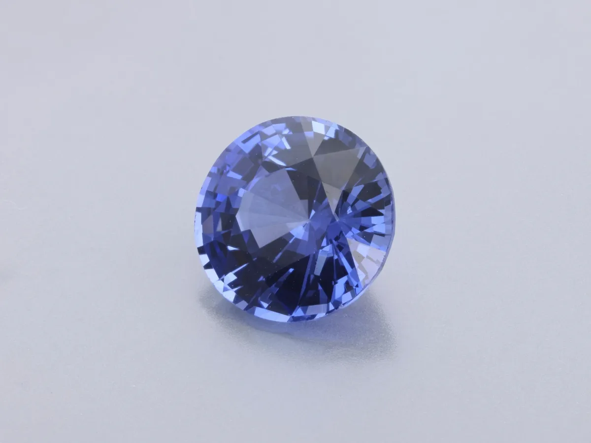 1.25ct Blue Sapphire, Round gemstone