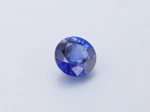 0.51ct Blue Sapphire, Round cut gemstone