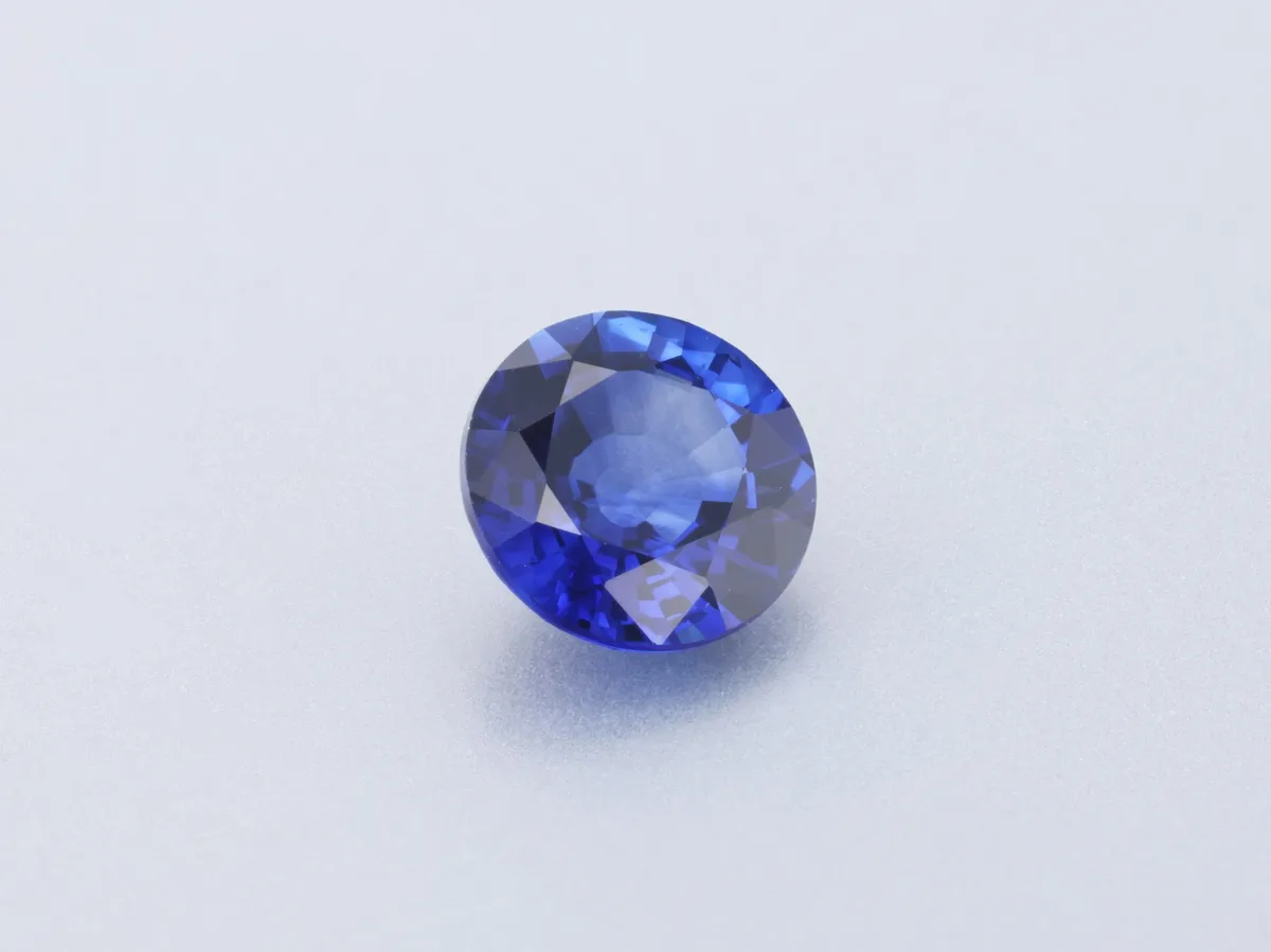 0.51ct Blue Sapphire, Round gemstone