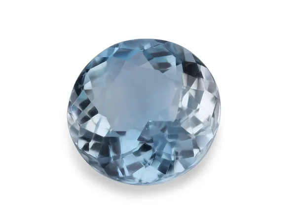 10.28ct Blue Topaz, Round cut gemstone
