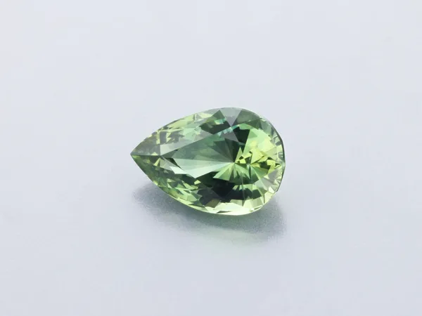 0.9ct Parti Sapphire, Pear Shape cut gemstone