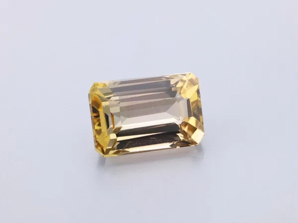 2.08ct Parti Tourmaline, Emerald Cut gemstone