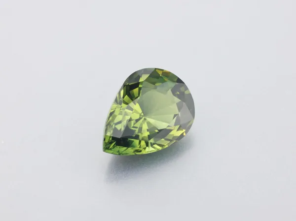 1.33ct Parti Sapphire, Pear Shape cut gemstone
