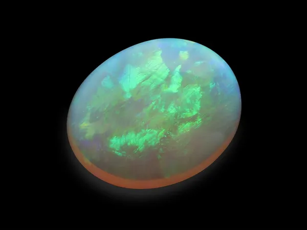 2.55ct Parti Opal, Cabochon cut gemstone