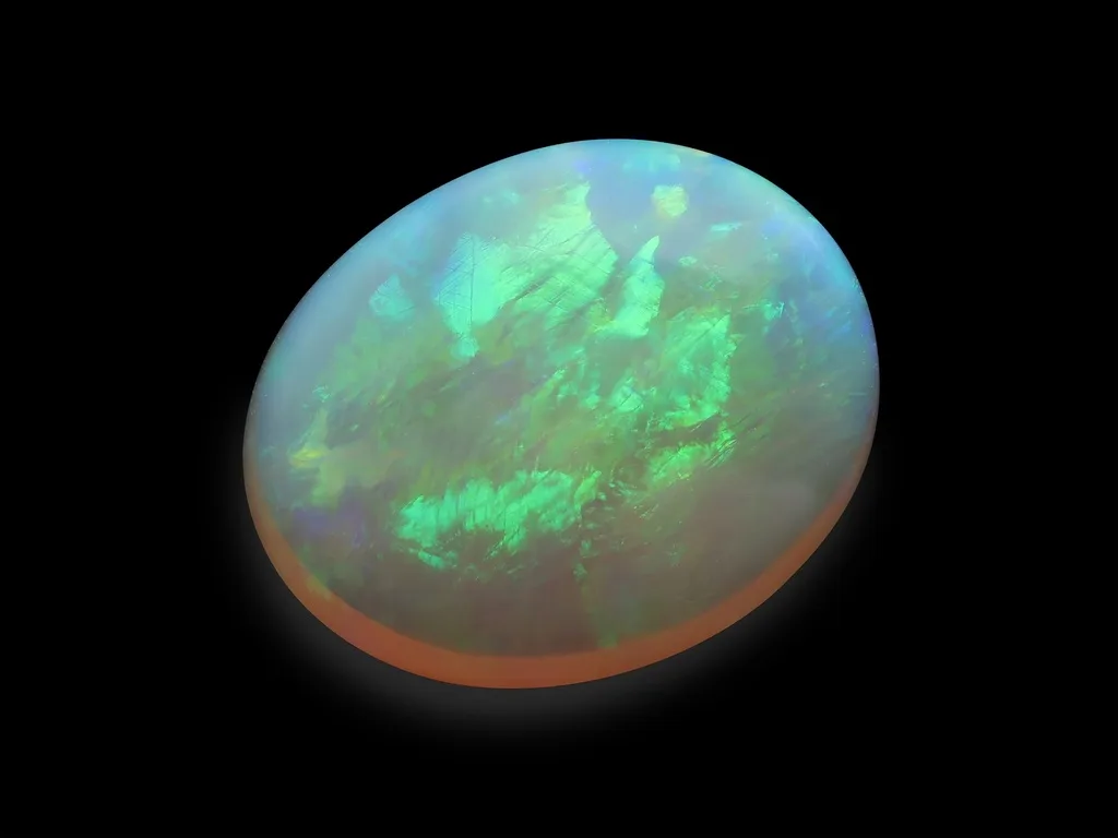2.55ct Parti Opal, Cabochon gemstone