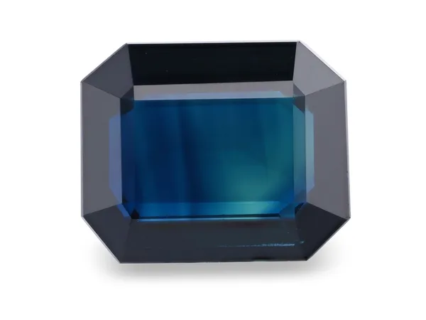 5.9ct Blue Sapphire, Emerald Cut gemstone