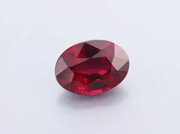 1.03ct Red Ruby, Oval cut gemstone