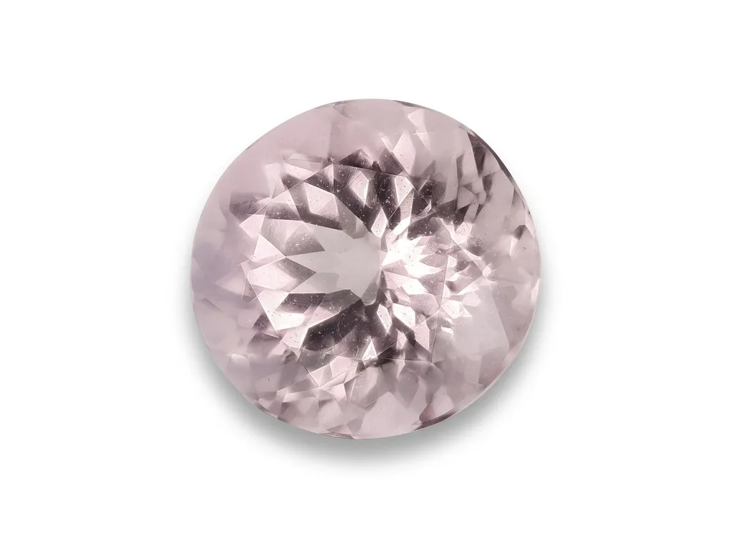 3.62ct Pink Morganite, Round gemstone