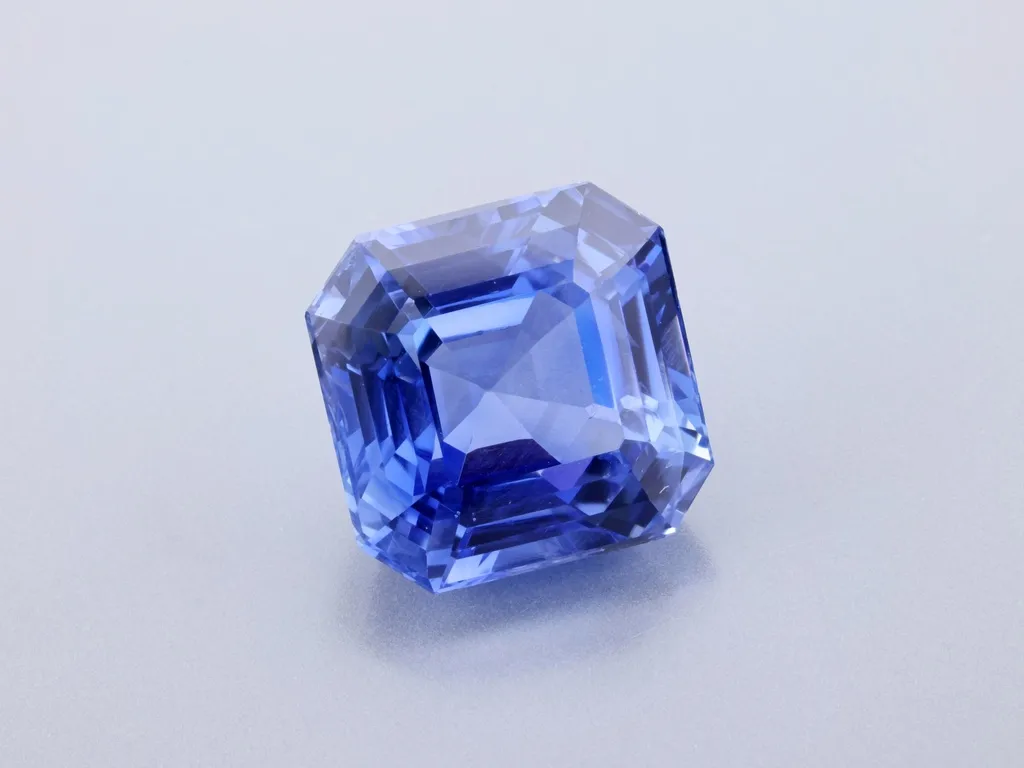 8.78ct Blue Sapphire, Emerald Cut gemstone