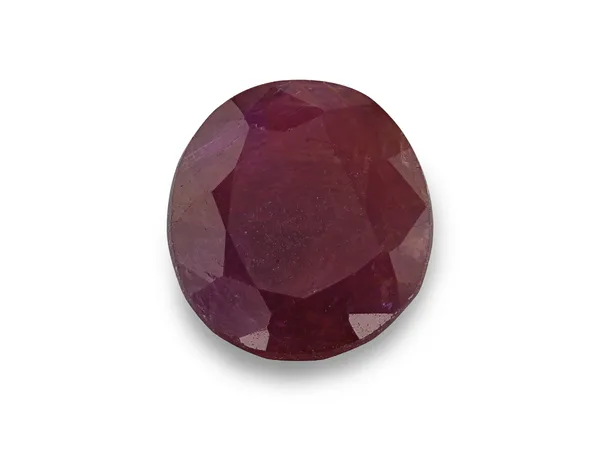 1.38ct Red Ruby, Oval cut gemstone