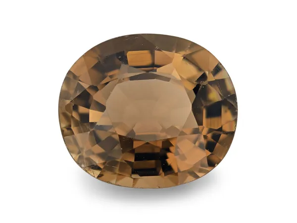 3.49ct Orange Tourmaline, Oval cut gemstone