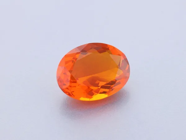 1.61ct Orange Opal, Oval cut gemstone