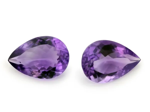 24.15ct Purple Amethyst, Pear Shape cut gemstone