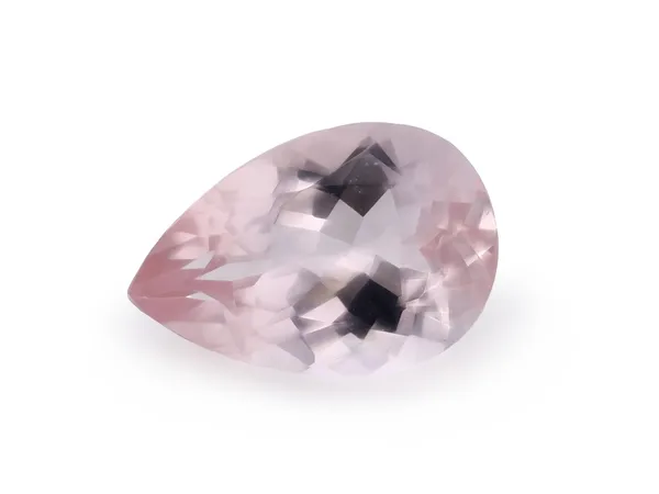 1.32ct Pink Morganite, Pear Shape cut gemstone