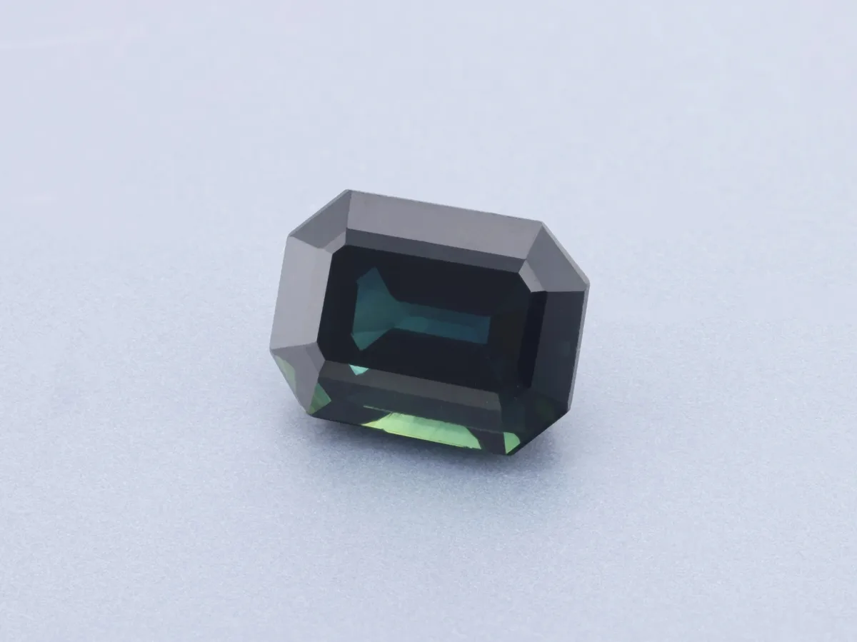 2.07ct Blue Sapphire, Emerald Cut gemstone