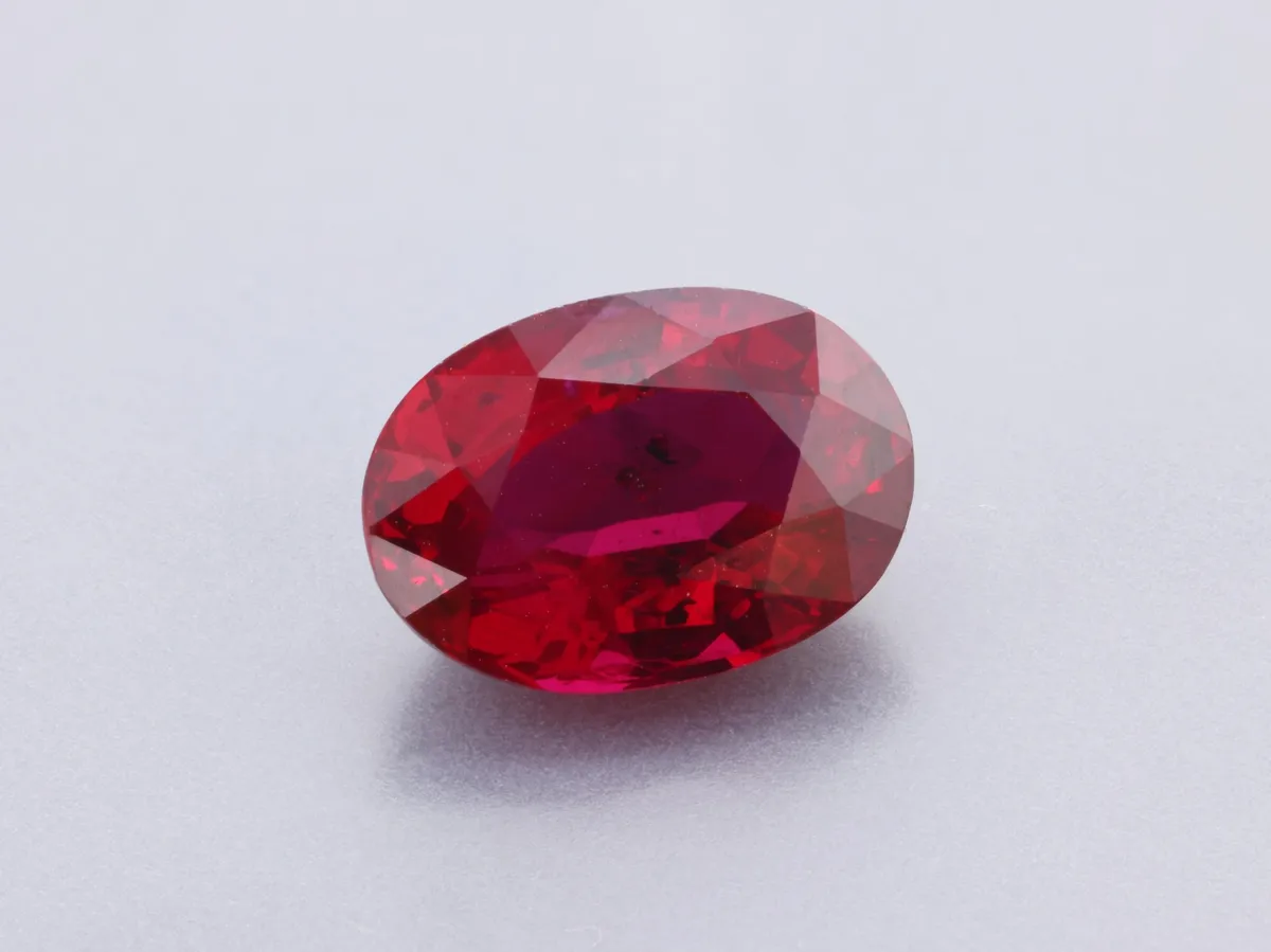 1.09ct Red Ruby, Oval gemstone