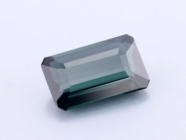 1.85ct Green Tourmaline, Emerald Cut gemstone