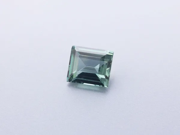 1ct Parti Sapphire, Baguette cut gemstone