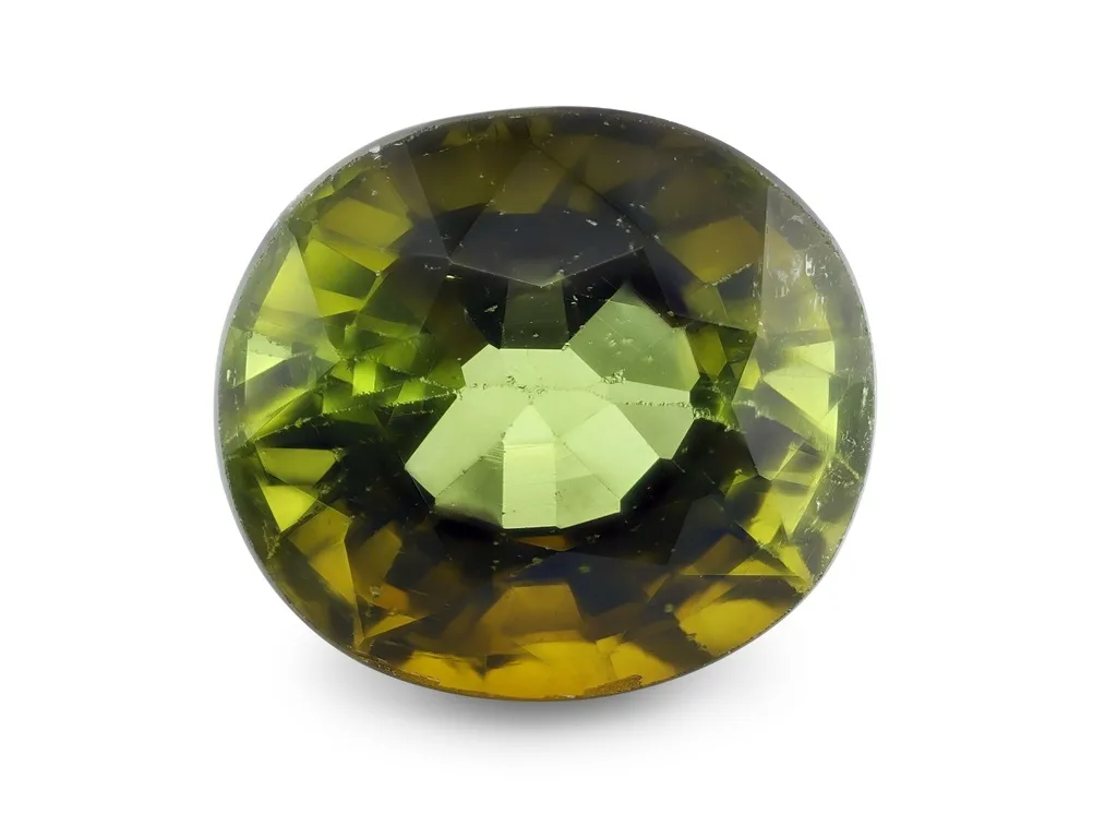 1.79ct Green Tourmaline, Oval gemstone