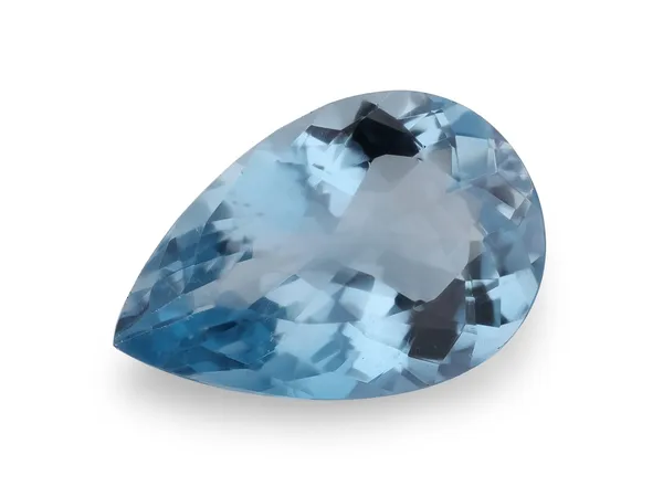 18.63ct Blue Topaz, Pear Shape cut gemstone