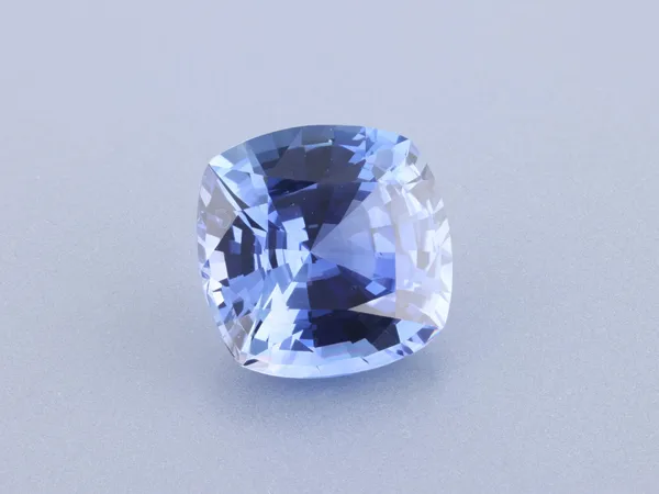 4.14ct Blue Sapphire, Cushion cut gemstone