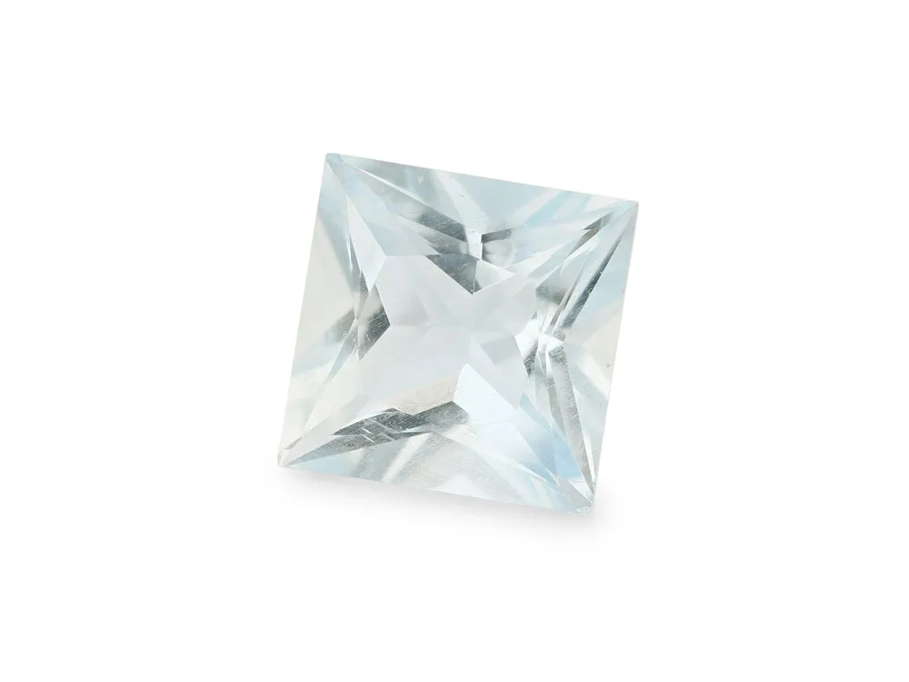 1.31ct Blue Aquamarine, Square gemstone