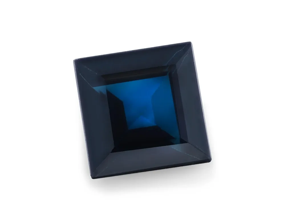 2.4ct Blue Sapphire, Square gemstone