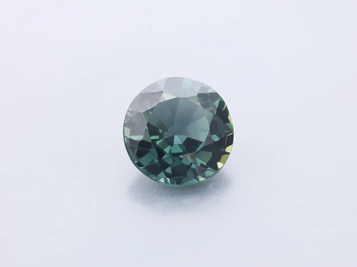 1.1ct Parti Sapphire, Round gemstone