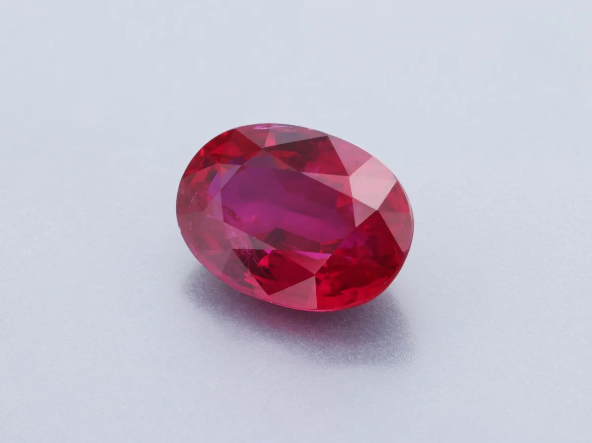 1.06ct Red Ruby, Oval gemstone