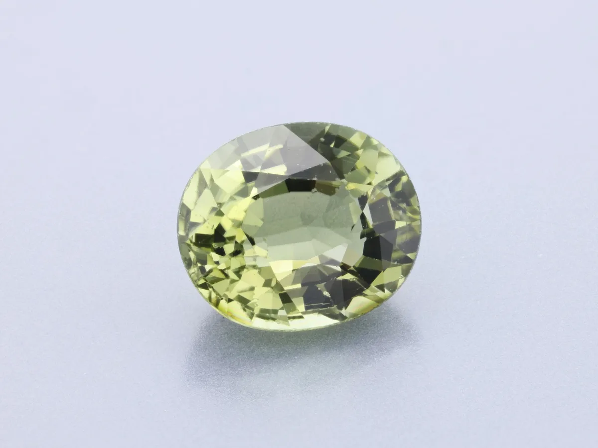 1.45ct Green Tourmaline, Oval gemstone