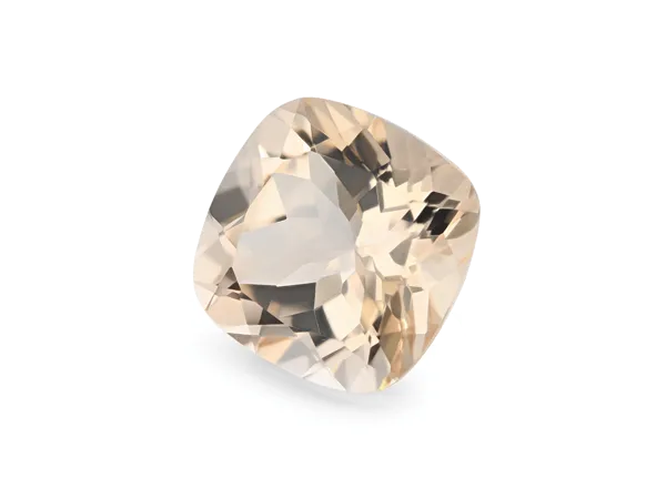 6.99ct Pink Morganite, Cushion cut gemstone