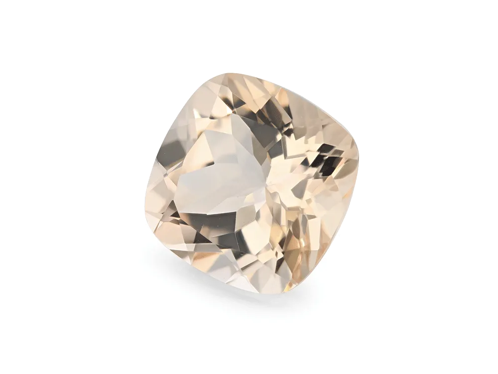 6.99ct Pink Morganite, Cushion gemstone